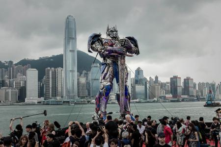 Hollywood goes to Hong Kong for glitzy ‘Transformers 4’ premiere