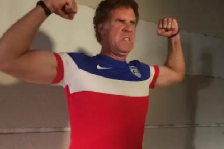Will Ferrell stokes up US fans ahead of Germany game
