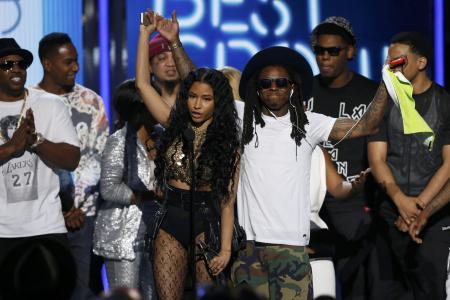 GALLERY: Pharrell, Minaj lead BET award winners