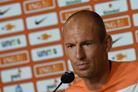 Fifa won't sanction Robben for his comments