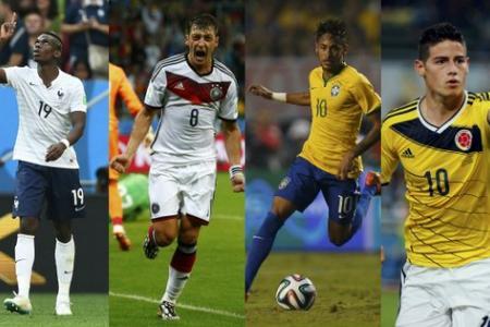 Poll: Pick your winners for France v Germany, Brazil v Colombia