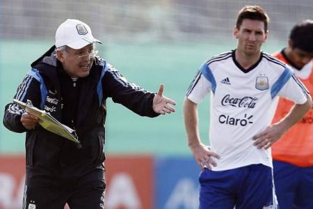 Sabella blasts critics who say Argentina are too reliant on Messi  