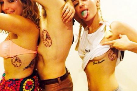 Miley Cyrus gets new tattoo to honour dead dog