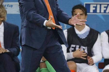 Dutch coach van Gaal feels betrayed