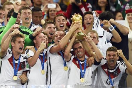 Germans World Cup champions for the fourth time