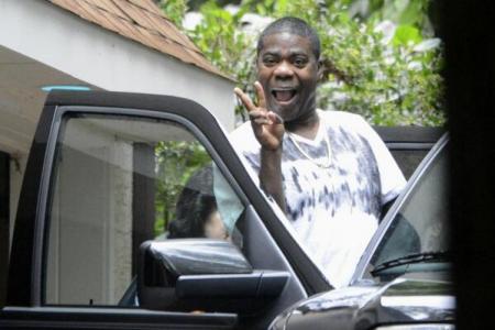 Tracy Morgan looking good in first sighting after accident