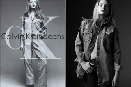 Kate Moss' baby sister, Lottie, fills her CK jeans