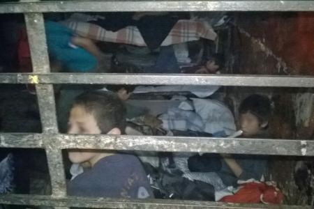 Mexican authorities rescue 458 children living in squalor
