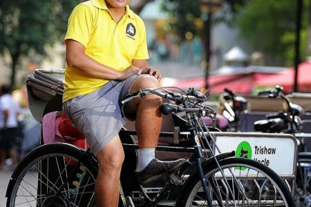 Twilight of the trishaws in Singapore