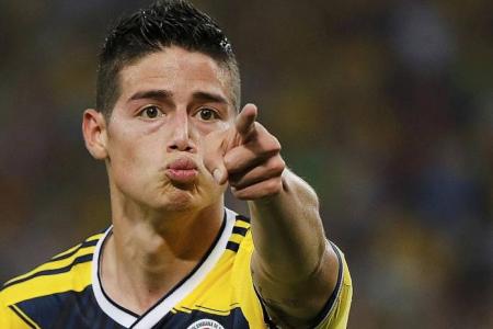 James Rodriguez's volley named as best World Cup goal