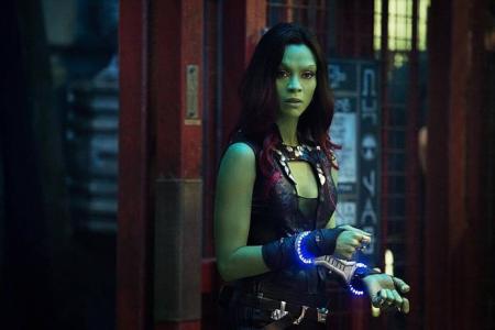 Zoe Saldana mixes sexy and deadly with heart in Guardians Of The Galaxy