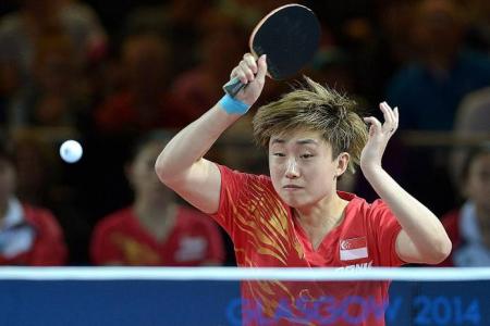 Singapore women's table tennis team retain gold medal