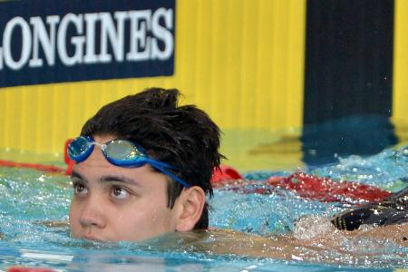 Schooling finished last in 200m fly final because of cramps