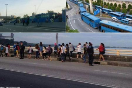 UPDATE: Striking M'sian drivers threaten huge protest again