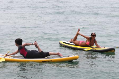 What's SUP yoga?