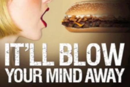 Burger King 'raped my face'