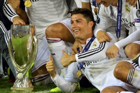  Ronaldo scores 2 goals as Real Madrid wins the Super Cup