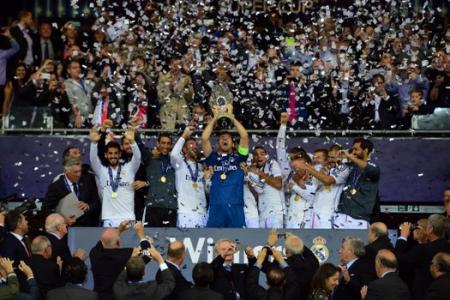  Ronaldo scores 2 goals as Real Madrid wins the Super Cup