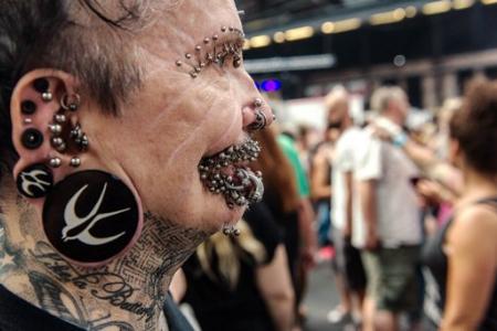 Dubai bars entry to the world's most pierced man