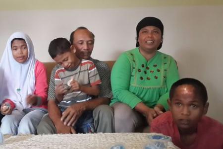 Indonesian couple reunited with children 10 years after tsunami