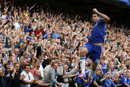 Costa scores again to delight  Chelsea fans