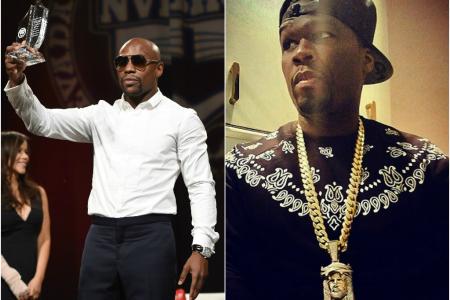 Drama! Floyd Mayweather v 50 Cent in social media war