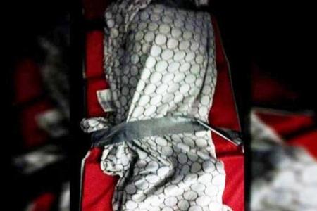 US daycare centre duct tapes toddler to nap mat