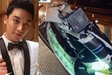 WATCH: Big Bang's Seungri in car accident