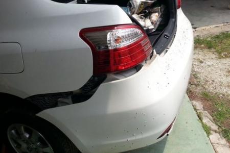 Lucky escape for M'sian manager as grenade explodes under her car