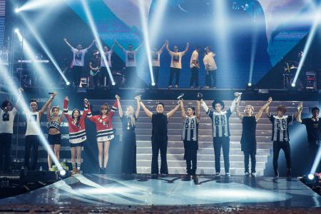 K-pop A-listers hit the stage at Indoor Stadium