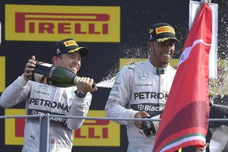 Mercedes two to tangle in Singapore?