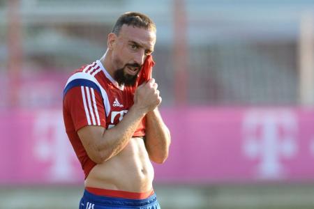 Ribery ruled out of City clash