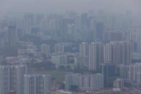 The haze is back! 3-hour PSI briefly crosses into unhealthy range