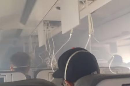 High drama: Twilight actor tweets of plane engine explosion before emergency landing 