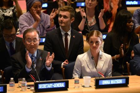 Harry Potter actress calls for gender equality in powerful UN speech