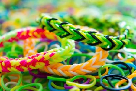 Rubber band looms here safe to wear