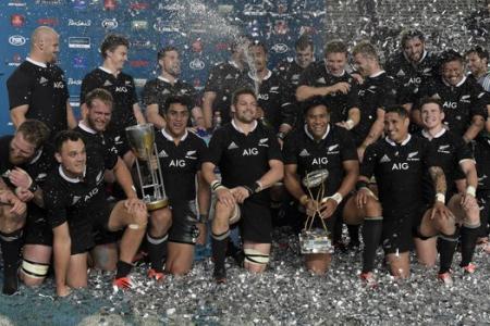 All  Blacks seal hat-trick of Rugby Championship titles
