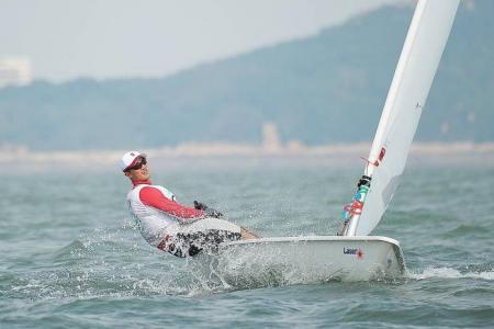S'pore sailor Cheng doing as well as can be expected at Asiad 