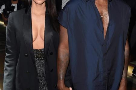 No cheers, just jeers for Kim and Kanye