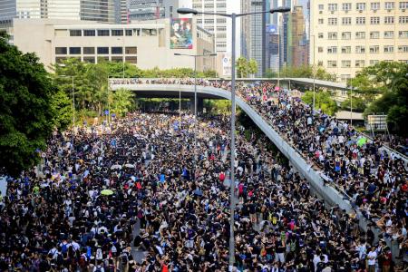 Hong Kong police used tear gas on protesters 87 times; China blocks Instagram