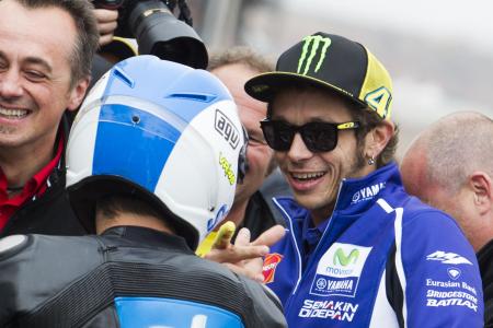 MotoGP legend Valentino Rossi hospitalised after crash knocks him out 