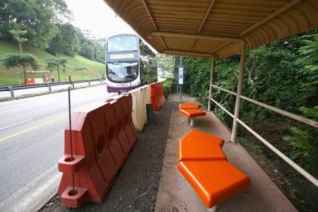 Ulu Pandan bus stop has commuters confused