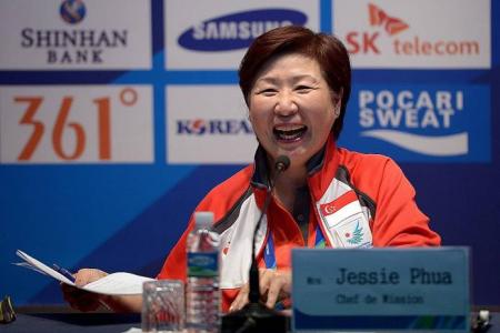 Chef de mission Phua urges NSAs to build on Asiad success