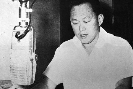 Go back in time with Lee Kuan Yew as he recounts The Battle for Merger