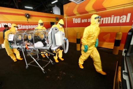 Singapore heightens Ebola screening at Changi Airport