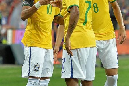 Awesome foursome for Neymar and Brazil