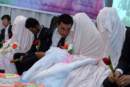 PHOTO GALLERY: Cash-strapped young Afghans turn to low-cost mass weddings