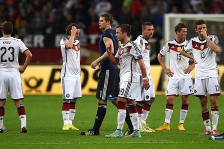 Another setback for world champs Germany