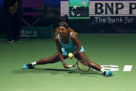 WTA Finals: Serena sends warning to rivals