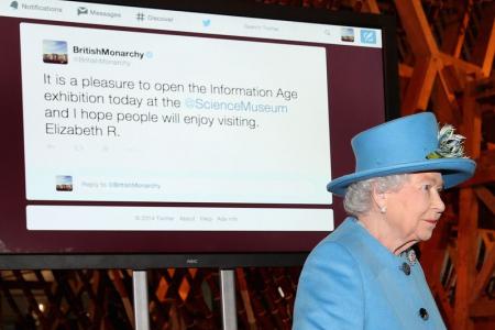 Queen Elizabeth tweets for the first time ... and gets trolled within minutes